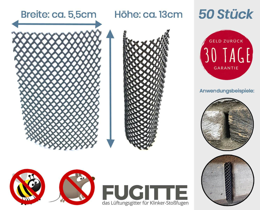 FUGITTE Fugengitter - 50 Stück (13 cm hoch)
